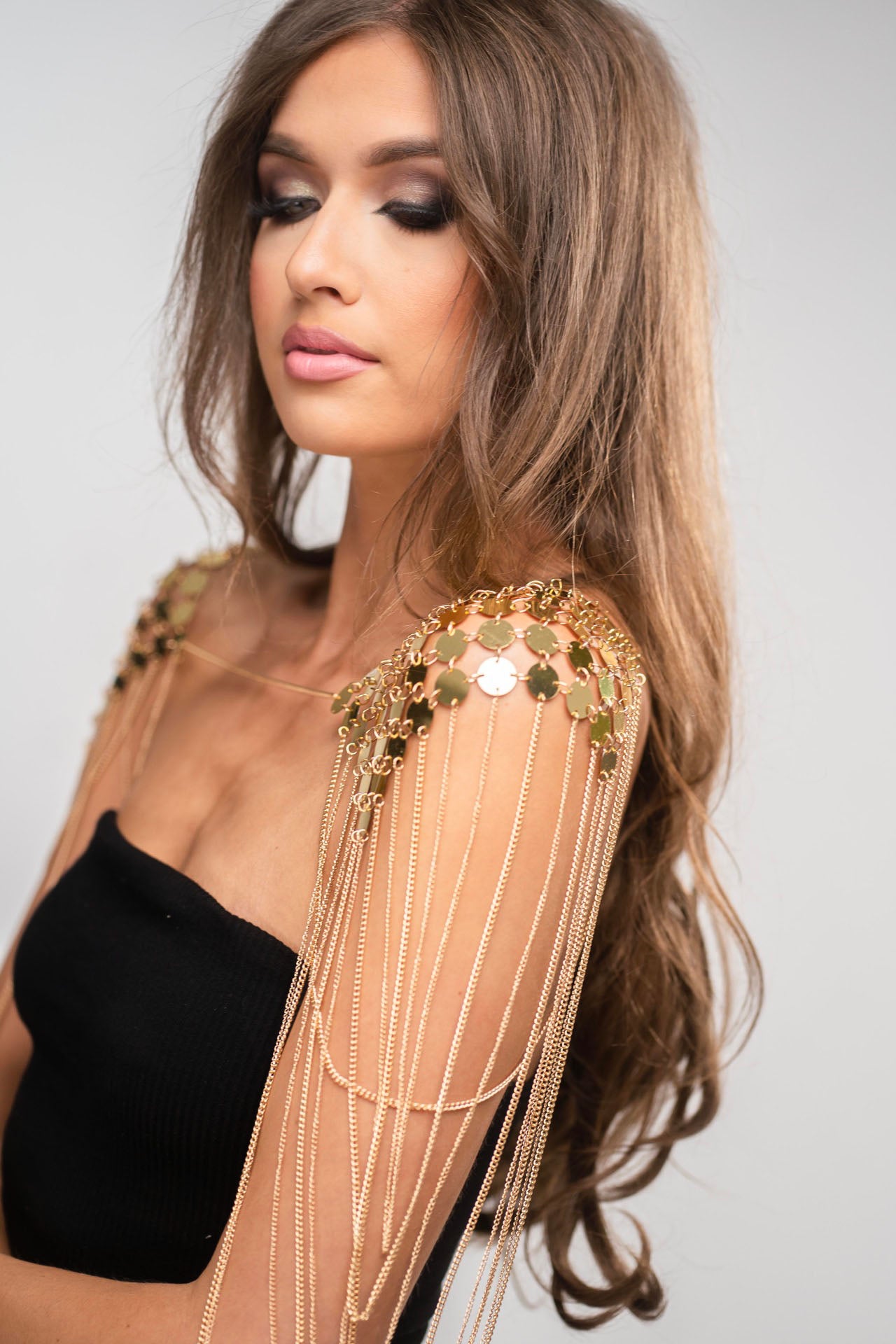 Starlyn Shoulder Chain Gold